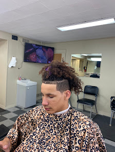 Inside JoJo's Family Barbershop